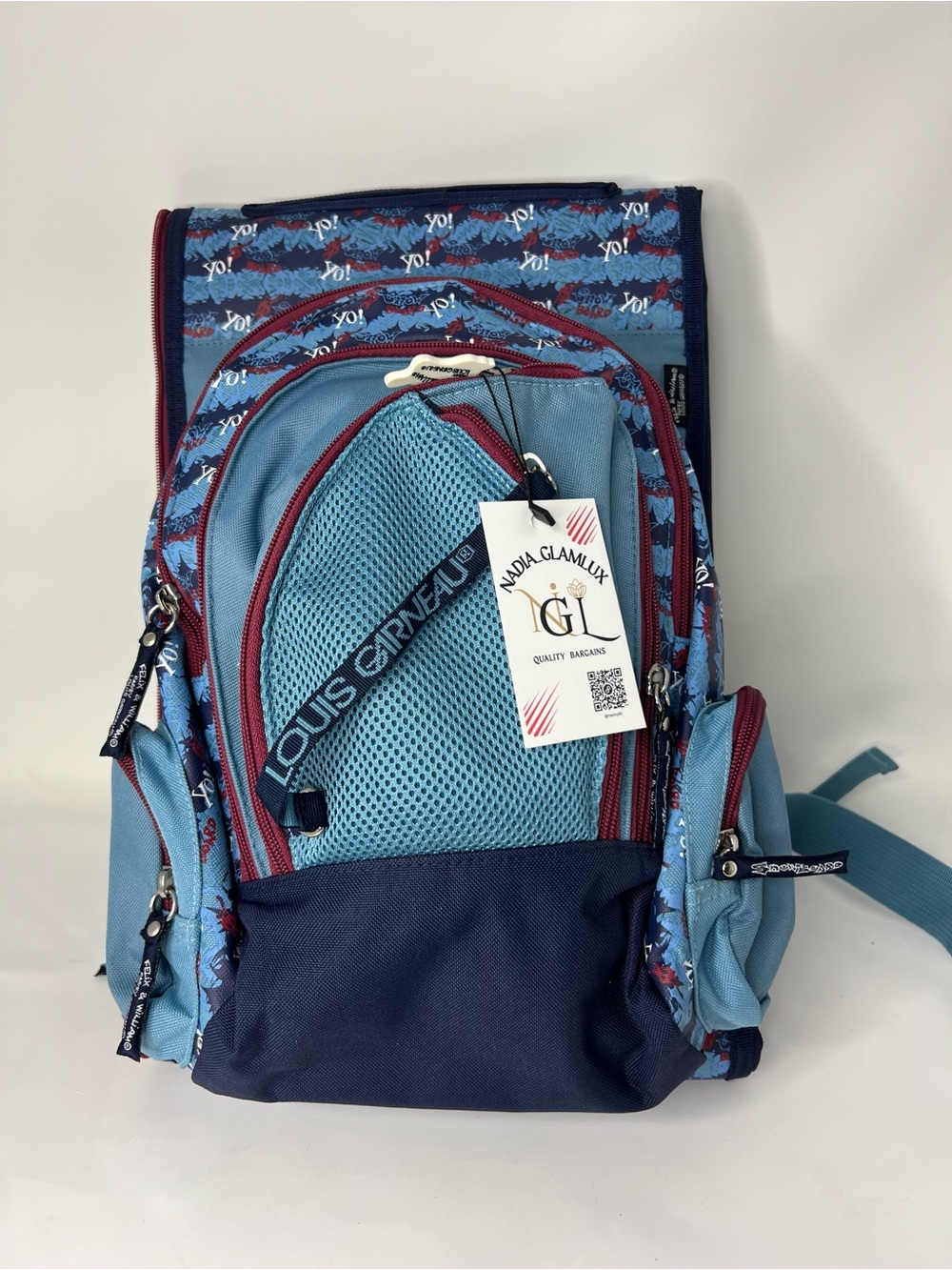 Louis Garneau Blue Backpack - Picture 3 of 11